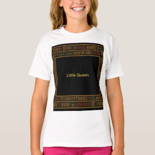 Camiseta Dourada africana Kente Kids
