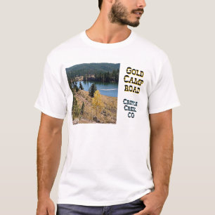 Camiseta Dourada estrada Camp