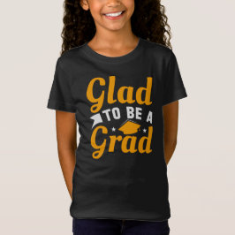 Camiseta Dourada Felicidade Branca Por Ser Um Formando De G