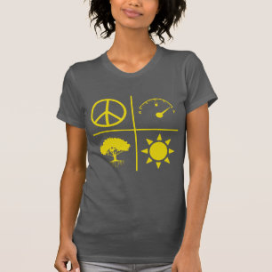 Camiseta Dourada Gliph com traição pacífica das