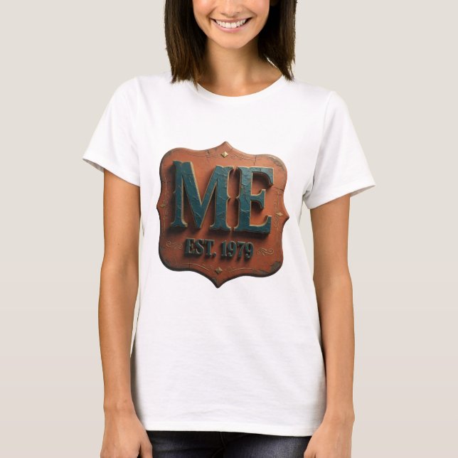 Camiseta Dourado Afiado ME EST 1979 Design (Frente)