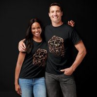 Dourado D20 Crit AF | Tabletop Role Player Dice