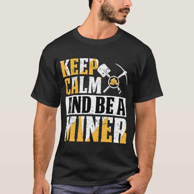 Camiseta Dourado espectador Dourado Miner Digger Treasure H (Frente)