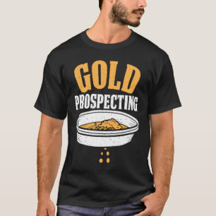 Camiseta Dourado espectador Dourado Miner Digger Treasure H