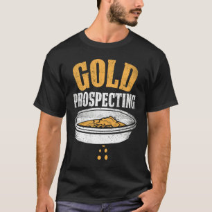 Camiseta Dourado espectador Dourado Miner Digger Treasure H