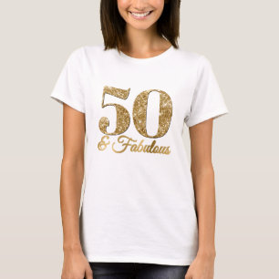 Camiseta Dourado Espelhado 50 & Fabuloso