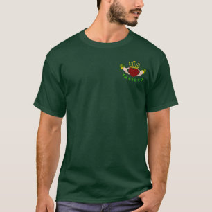 Camiseta Dourado Irish Claddagh