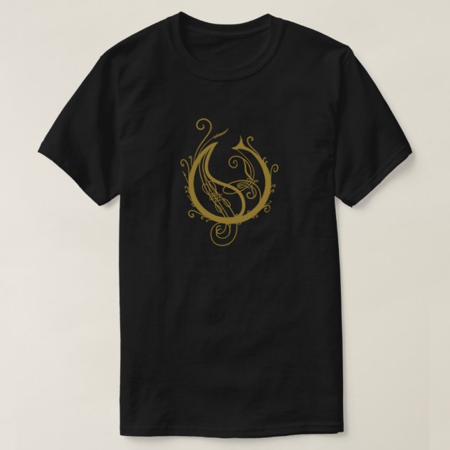 Camiseta dourado metal de opietas Essencial T-Shirt (Frente do Design)