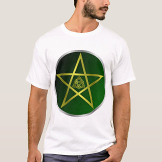 Camiseta Dourado pentáculo