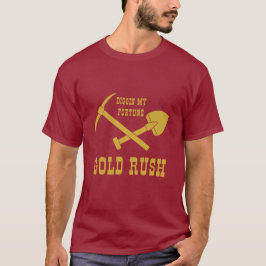CAMISETA DOURADO RUSH - DIGINA MINHA FORTUNA T-SHIRT