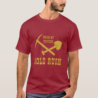 CAMISETA DOURADO RUSH - DIGINA MINHA FORTUNA T-SHIRT