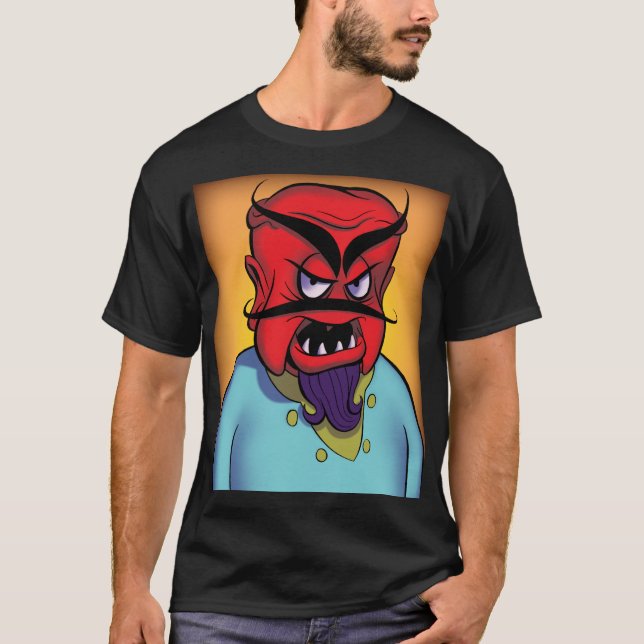 Camiseta Douto Dwevil dos Defensores da Cidade Monstro (Frente)