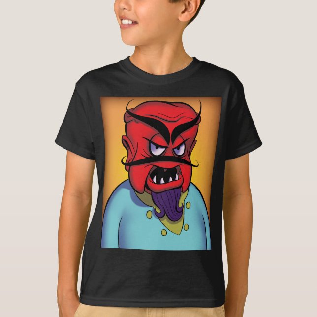 Camiseta Douto Dwevil dos Defensores da Cidade Monstro (Frente)
