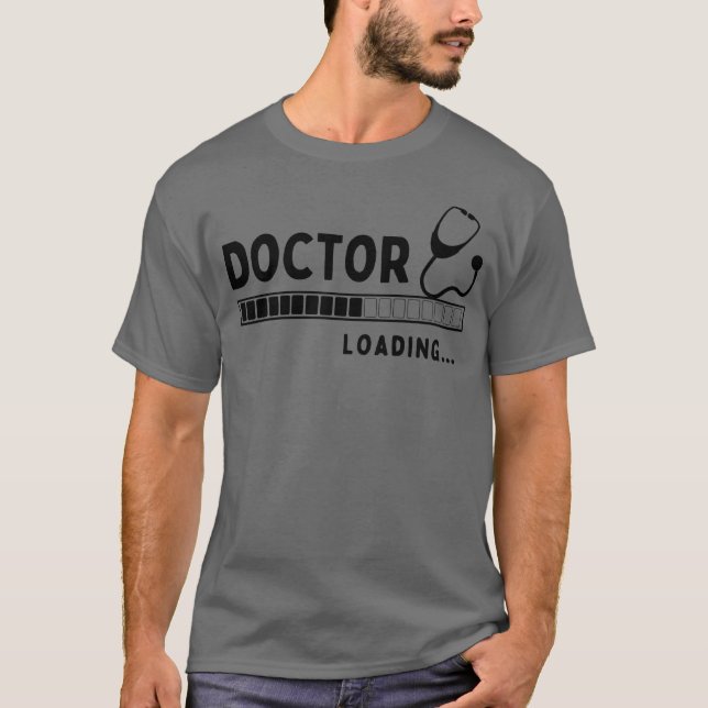 Camiseta Doutor carregando menino (Frente)