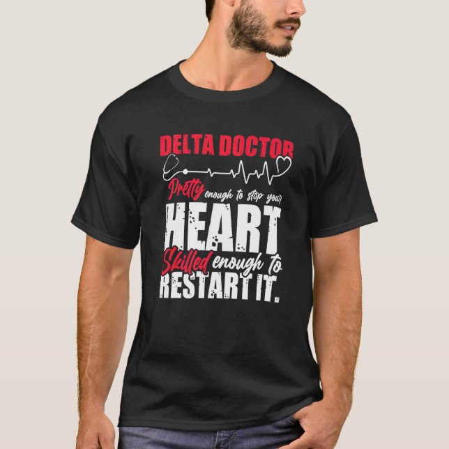 Camiseta Doutor Delta (Frente)