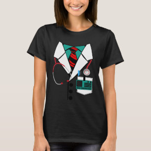 Camiseta Doutor Dia das Bruxas Escola de Medicina Estudante