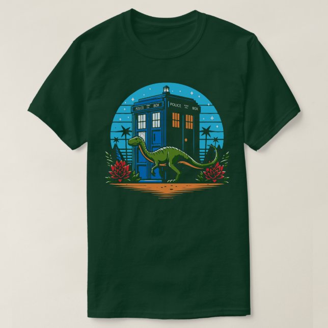 Camiseta Doutor Dino (Frente do Design)