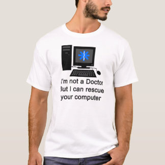 Camiseta Doutor do computador