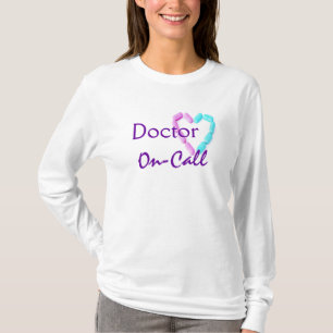 Camiseta Doutor Em Chamada Em Branco