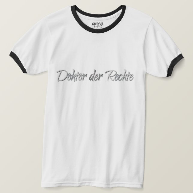Camiseta Doutor em Direito (Frente do Design)