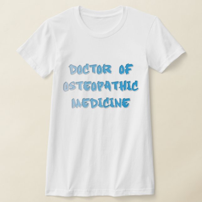Camiseta Doutor em Medicina Osteopática (Postura )