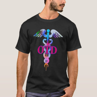 Camiseta Doutor Em Terapia Ocupacional Otd Caduceus Gradua