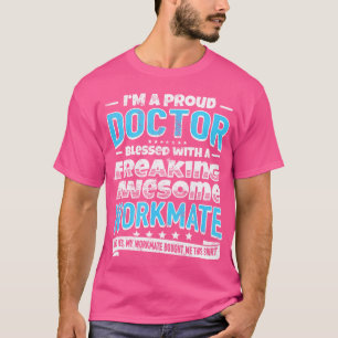 Camiseta Doutor Engraçado Dom Cohort Incrível Colega de Tra
