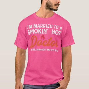 Camiseta Doutor Esposa Marido Casamento Médico Medicina Med