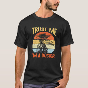 Camiseta Doutor Pele Rosto Rosto Retro Confie em mim. Sou u