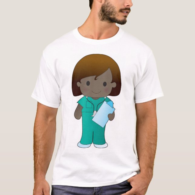Camiseta Doutor pequeno Menina (Frente)