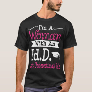 Camiseta Doutora em Educação Doutora em Educação Dão P
