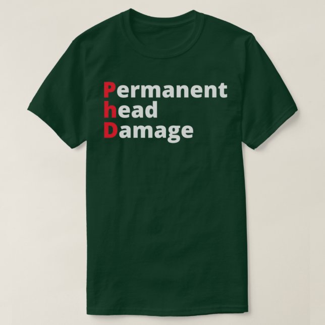 Camiseta Doutora Em Filosofia Engraçado Presente 5 (Frente do Design)