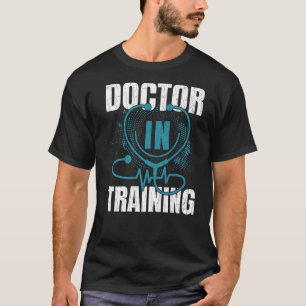 Camiseta Doutora Em Formação De Estudantes Da Faculdade De
