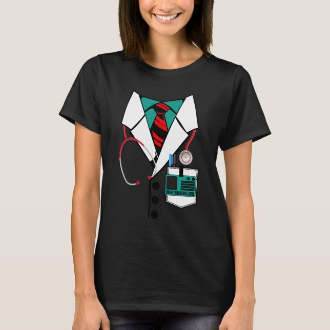 Camiseta Doutora Halloween Med School Medical Studies Douto (Frente)