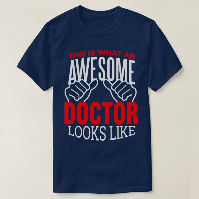 Camiseta Doutora Médica em Enfermeira Médica em Doutores PH (Frente do Design)