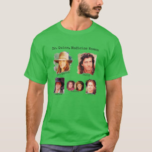 Camiseta Doutora Quinn Mulher Medicina Família engraçado