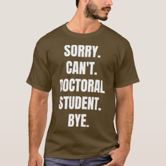 Camiseta Doutorado Doutorado Doutorado Doutor Em Filosofia