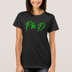 Camiseta Doutorado e Candidato a Doutorado para Pós-graduaç