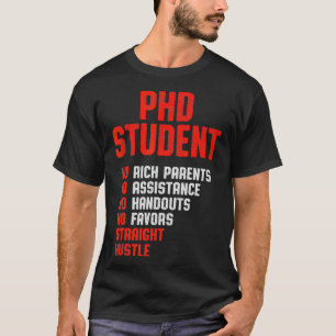 Camiseta Doutorado em Dissertação de Estudantes de Doutor