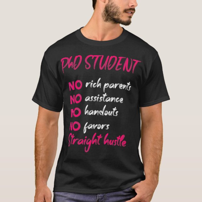 Camiseta Doutorado em Dissertação de Estudantes de Doutorad (Frente)