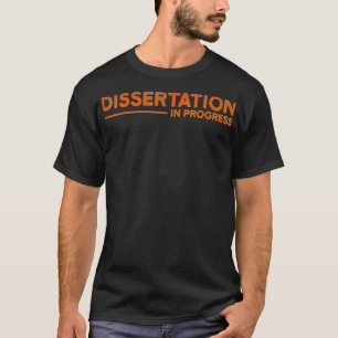 Camiseta Doutorado em Dissertação de Estudantes de Doutorad