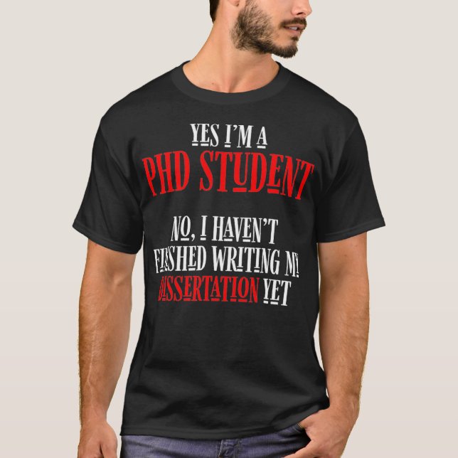 Camiseta Doutorado em Dissertação de Estudantes PhD _29 (Frente)