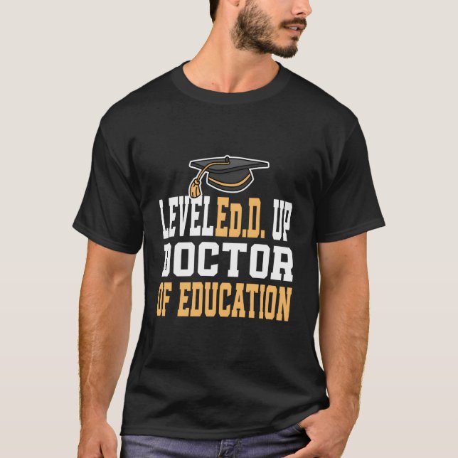 Camiseta Doutorado Em Doutorado Em Educação (Frente)