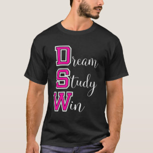 Camiseta Doutorado Em Doutorado Em Trabalho Social Dsw