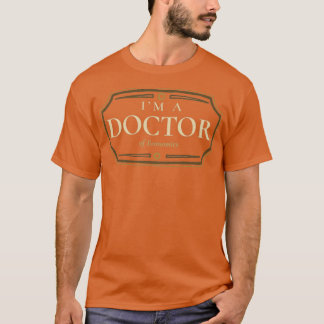 Camiseta Doutorado em Economia Doutorado Graduação em PhD P