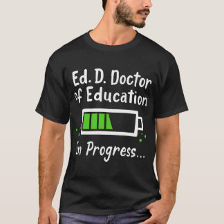 Camiseta Doutorado Em Educação