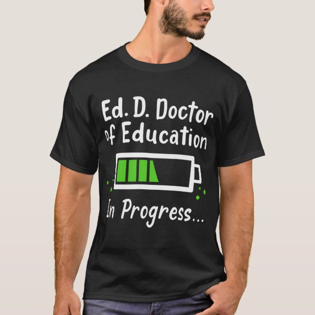 Camiseta Doutorado Em Educação (Frente)