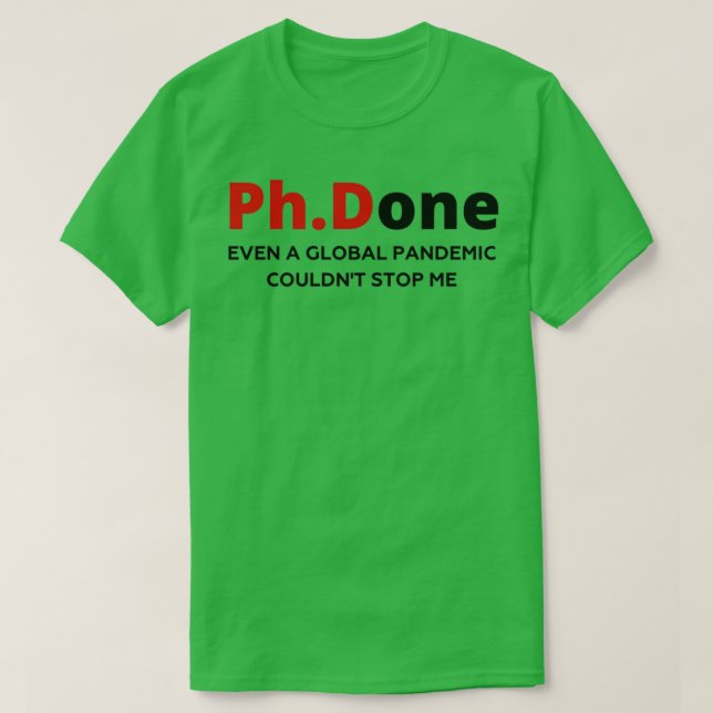 Camiseta Doutorado Em PhD Em Docente De Filosofia Engraçada (Frente do Design)