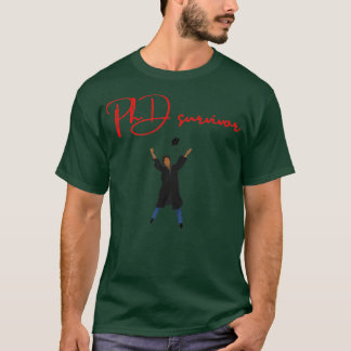 Camiseta Doutorado em PhD, estudante de doutorado em Sobrev
