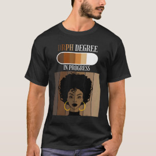 Camiseta Doutorado em Saúde Pública Dr. PH em Andamento Bl